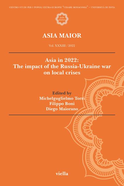 Asia maior (2022). Vol. 33: Asia in 2022: The impact of the Russia-Ukraine war on local crises - copertina