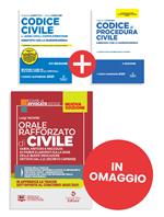 Codice civile e leggi complementari-Codice di procedura civile-Orale rafforzato di diritto civile. Kit Must have. Nuova ediz.