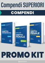 Compendio di diritto amministrativo-Compendio di diritto penale. Parte generale-Compendio di diritto penale. Parte speciale. Kit