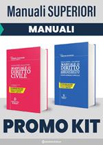 Kit Manuali superiori: Manuale di diritto civile-Manuale di diritto amministrativo