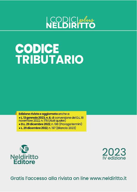 Codice tributario - copertina