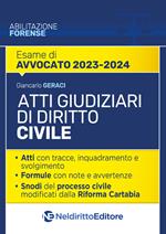 Atti giudiziari di diritto civile. Nuova ediz.