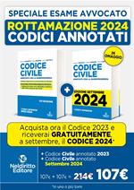 Rottamazione: Codice civile annotato con la giurisprudenza 2023-2024. Esame Avvocato 2023-2024-Codice civile annotato con la giurisprudenza 2023-2024. Esame Avvocato 2024-2025