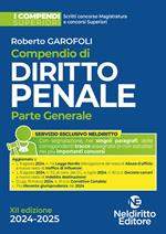 Compendio di diritto penale. Parte generale 2024-2025