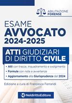 Atti di diritto civile per l'esame di avvocato 2024