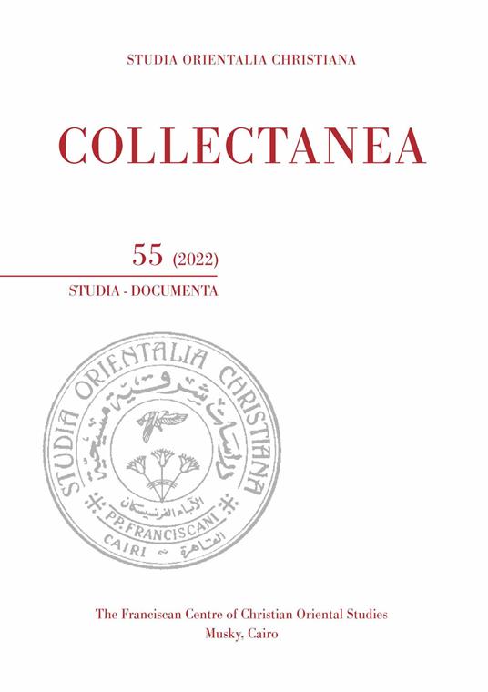 Studia orientalia christiana. Collectanea. Studia, documenta (2022). Vol. 55 - copertina