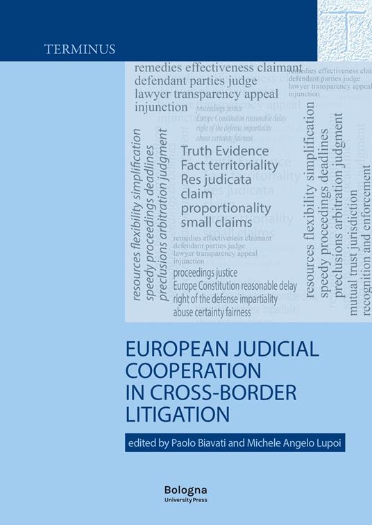 European judicial cooperation in cross-border litigation - copertina