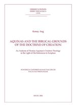 Aquinas and the Biblical Grounds of the Doctrine of Creation