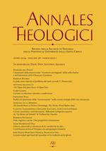 Annales theologici (2024). Vol. 38/1: Annales theologici (2024)
