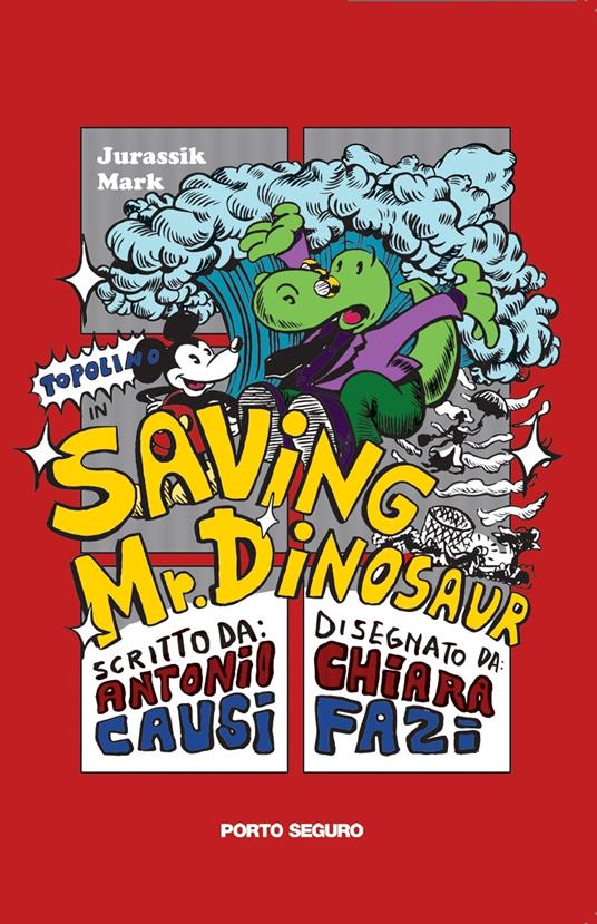 Saving mr. Dinosaur - Antonio Causi - copertina