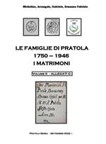 Le famiglie di Pratola 1750-1946. Vol. 2: I matrimoni