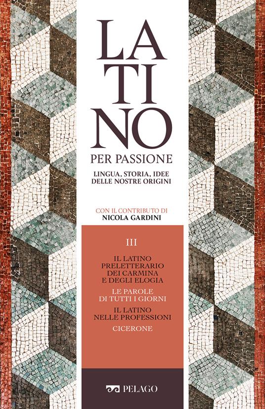 Il latino preletterario dei carmina e degli elogia. Le parole di tutti i giorni. Il latino nelle professioni. Cicerone - AA.VV.,Nicola Gardini - ebook