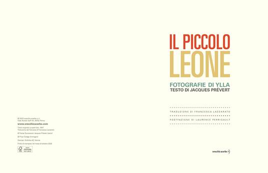 Il piccolo leone. Ediz. illustrata - Jacques Prévert - Libro - Orecchio  Acerbo 