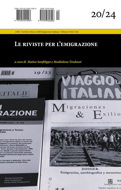 Le riviste per l'emigrazione - copertina