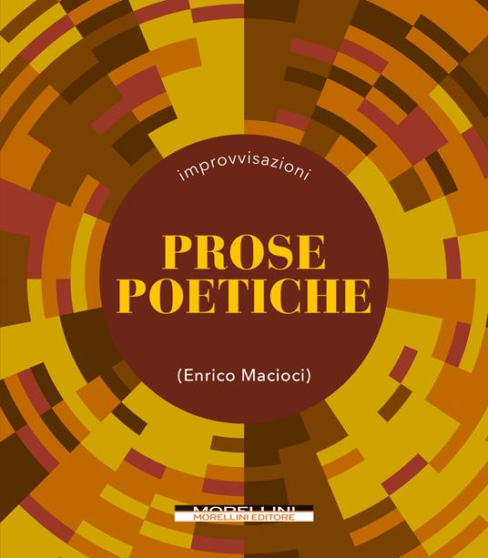 Prose poetiche - Enrico Macioci - copertina