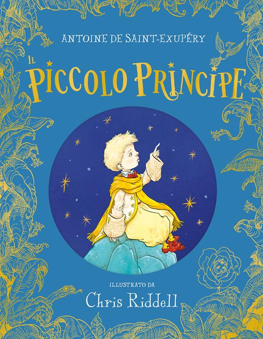 Il Piccolo Principe (copertina blu) - Antoine de Saint Exupéry