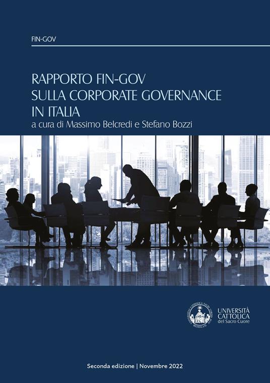 Rapporto Fin-Gov sulla corporate governance in Italia - copertina