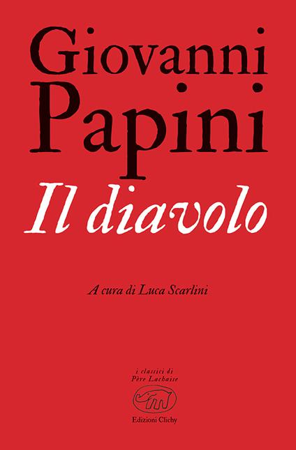 Il diavolo - Giovanni Papini - copertina