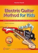 Electric guitar method for kids (Metodo di approccio e studio della chitarra elettrica per giovani studenti). Con DVD ROM