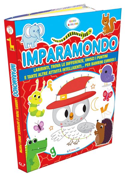 Imparamondo. Gioco & coloro. Ediz. illustrata - Stephanie Evans,Elizabeth Golding - copertina