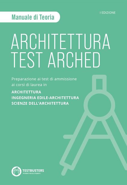 Architettura Test arched. Manuale di teoria - copertina