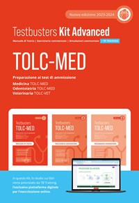 TOLC-MED. Test Medicina 2024/2025. Kit advanced. Con