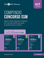 Peer4Med. Compendio Concorso SSM. Scuole di specializzazione in medicina. Vol. 1-3: Algoritmi clinico-diagnostico-terapeutici per il test d'ammissione alle scuole di specializzazione in medicina