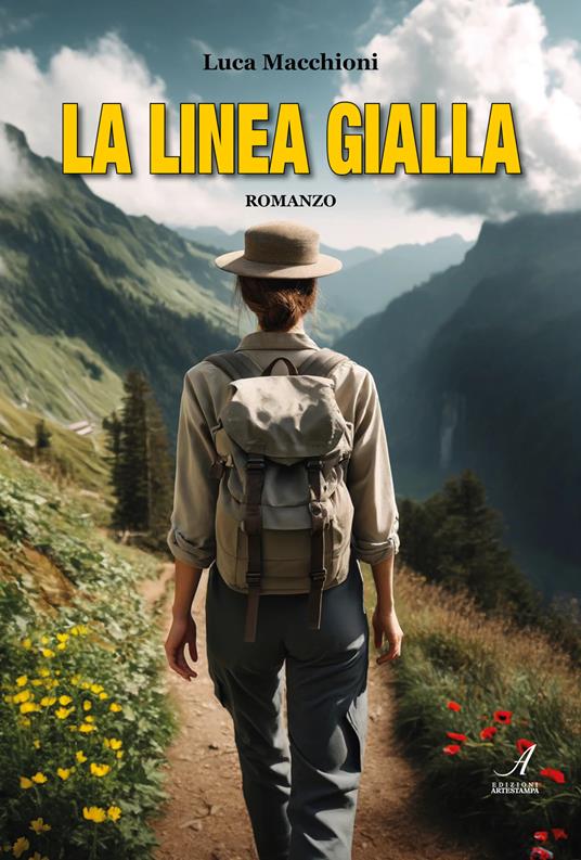 La linea gialla - Luca Macchioni - copertina