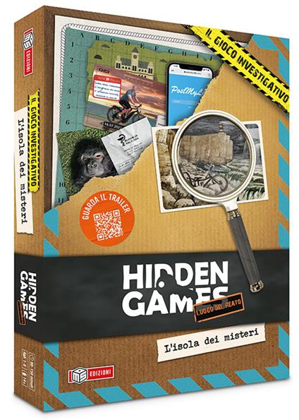 Hidden Games. L'isola dei misteri. Gioco da tavolo