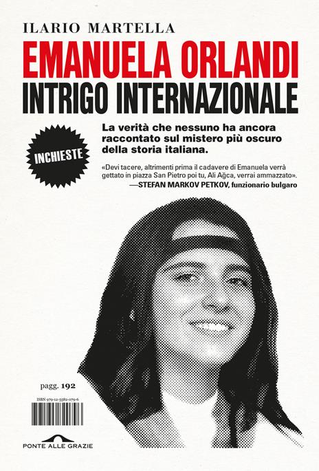 Emanuela Orlandi, intrigo internazionale - Ilario Salvatore Martella - copertina