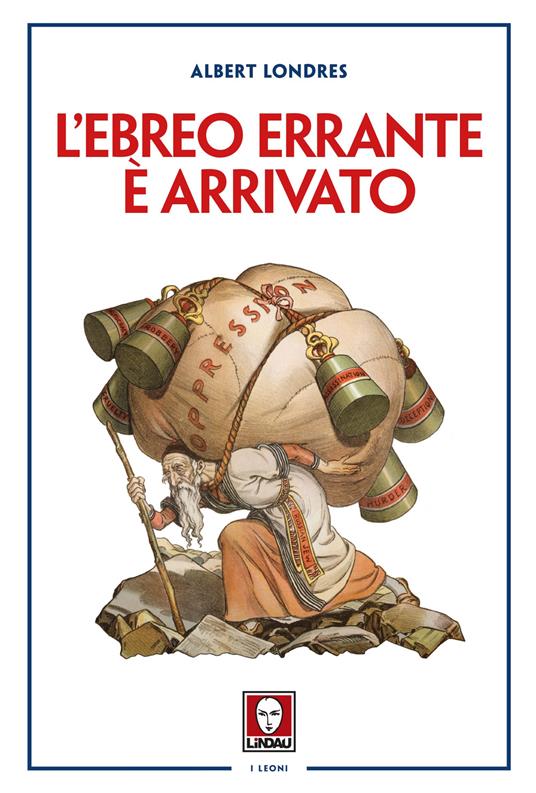 L'ebreo errante è arrivato - Albert Londres - copertina