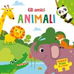 Gli amici animali. Puzzle poster. Ediz. a colori