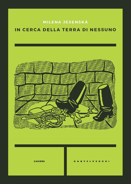 In cerca della terra di nessuno - Milena Jesenská - copertina