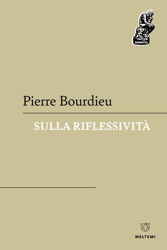 Sulla riflessività - Pierre Bourdieu - copertina