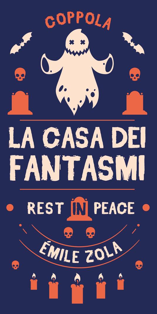 La casa dei fantasmi - Émile Zola - copertina