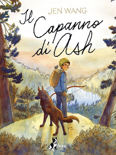 Il capanno di Ash - Jen Wang - copertina