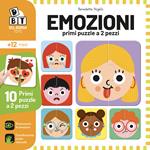 Emozioni. Primi puzzle a 2 pezzi. Ediz. a colori