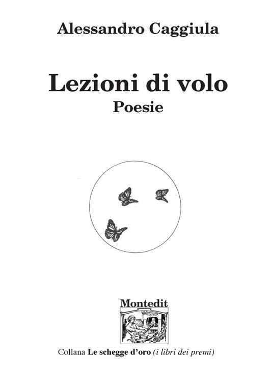 Lezioni di volo - Alessandro Caggiula - copertina