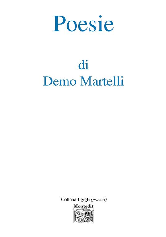 Poesie - Demo Martelli - copertina