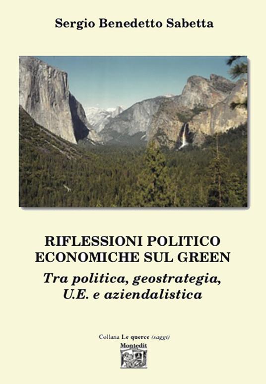 Riflessioni politico economiche sul green tra politica, geostrategia, U.E. e aziendalistica - Sergio Benedetto Sabetta - copertina