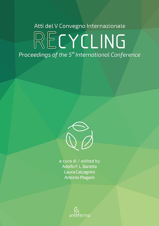 Recycling. Il valore della materia nella transizione ecologica del settore delle costruzioni. Ediz. italiana, inglese e spagnola - copertina