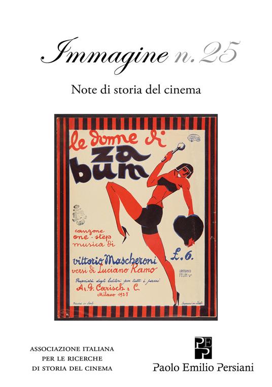 Immagine. Note di storia del cinema. Vol. 25 - copertina