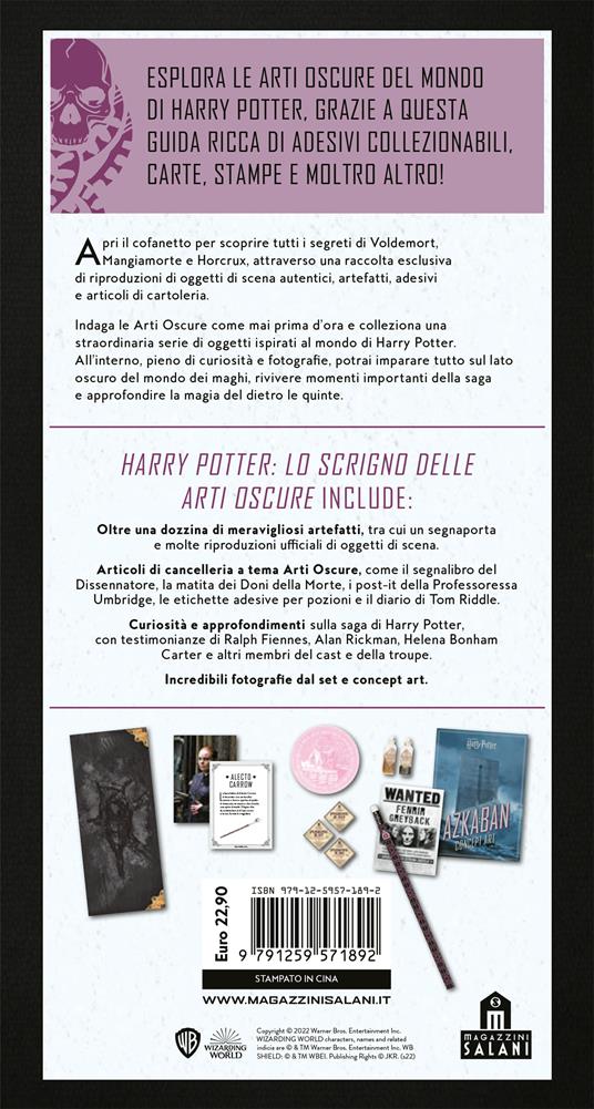 Harry Potter. Lo scrigno delle arti oscure. Con gadgets - J. K. Rowling -  Libro - Magazzini Salani - J.K. Rowling's wizarding world