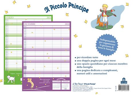 Il Piccolo Principe. Calendario della famiglia 2024 - Antoine de Saint-Exupéry - 4