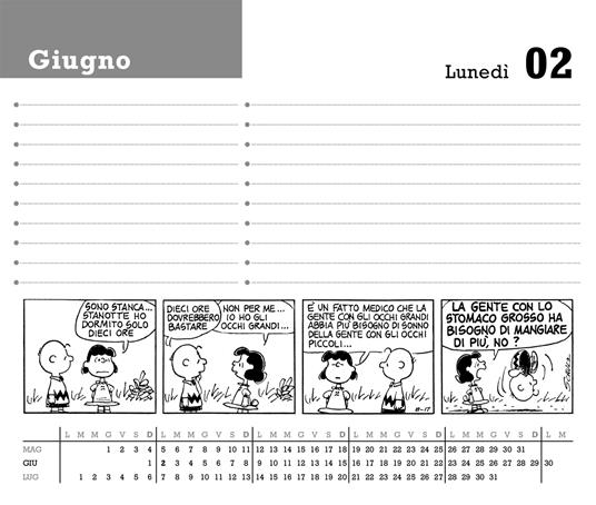 Peanuts. Calendario da tavolo 2025 - Charles M. Schulz - 2