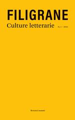 Filigrane. Culture letterarie (2021). Vol. 1: Città e confini.