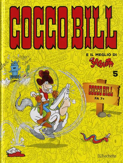 Cocco Bill fa 7+ - Benito Jacovitti - copertina