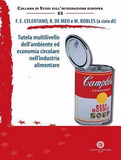 Tutela multilivello dell’ambiente ed economia circolare nell’industria alimentare - copertina