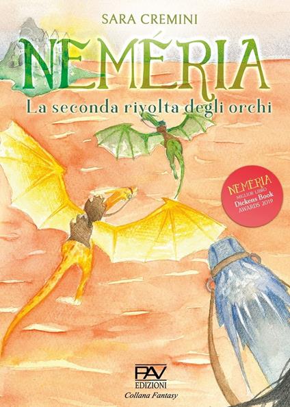 La seconda rivolta degli orchi. Neméria - Sara Cremini - copertina