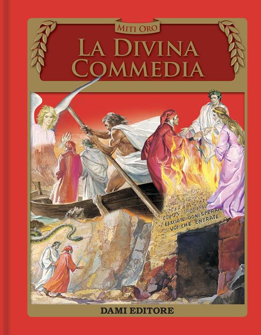 La Divina commedia - Dante Alighieri - copertina